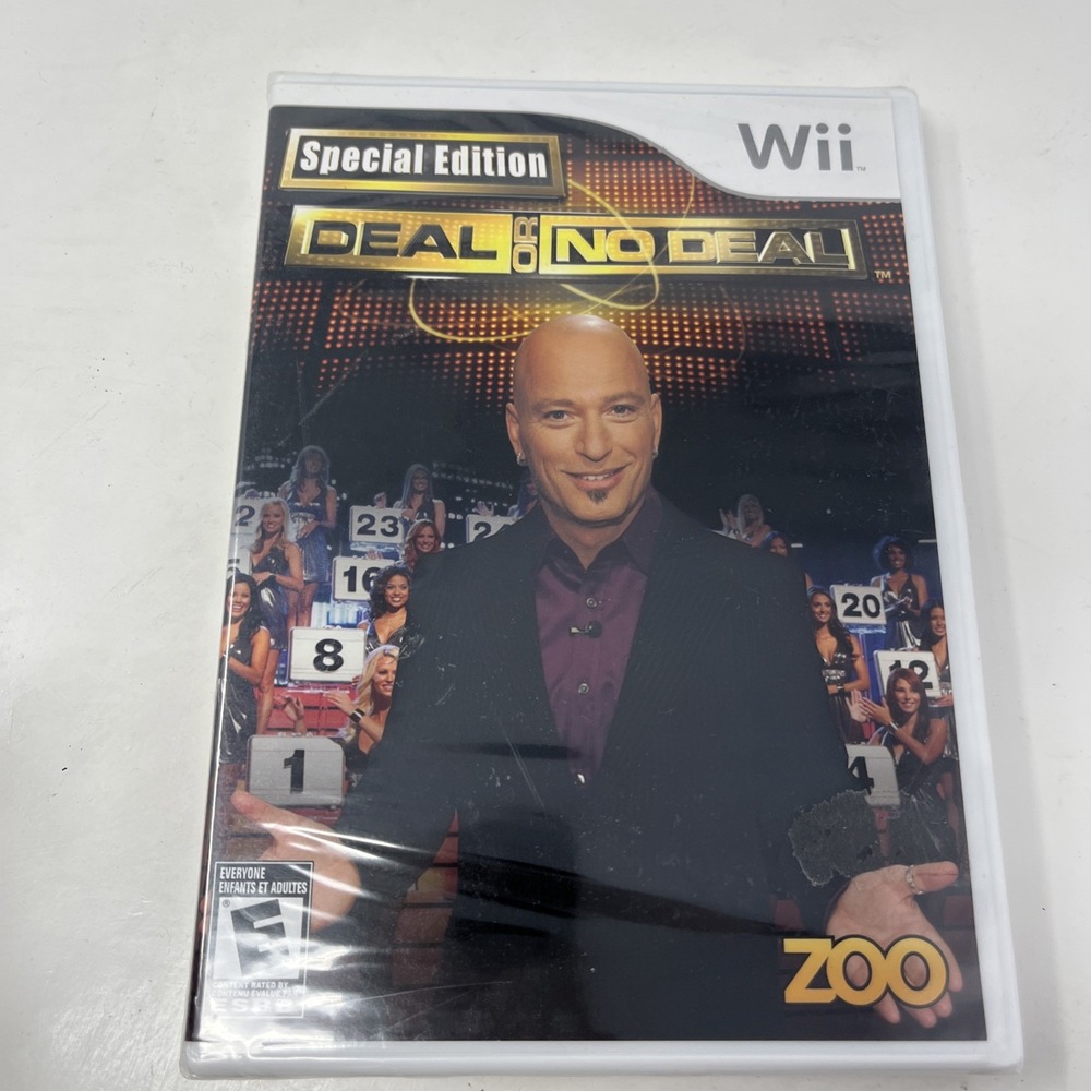 Deal or No Deal Special Edition Nintendo Wii 2010 New Sealed 0802068103194